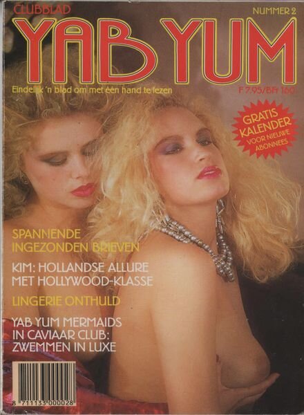 Yab Yum Clubblad – Nummer 2 1987 Cover