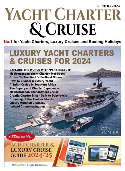 Yacht Charter & Cruise – Spring 2024 Cover