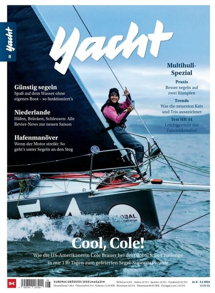 Yacht Magazin – Nr 8 2024 Cover