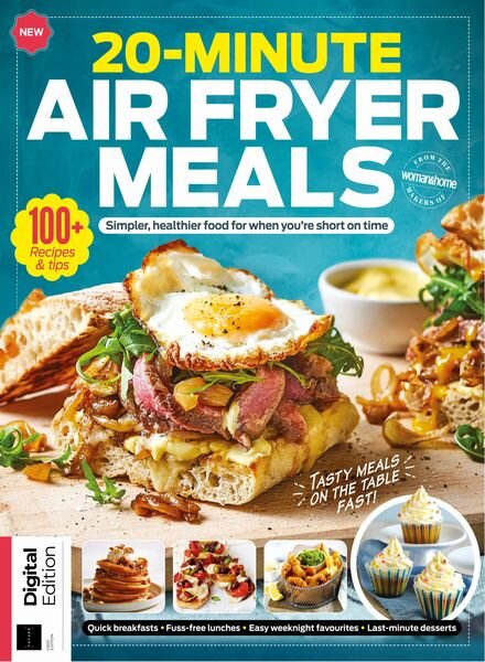20-Minute Air Fryer Meals – 1st Edition – 23 May 2024 Cover