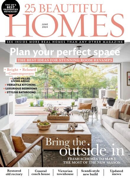 25 Beautiful Homes – June 2024 Cover