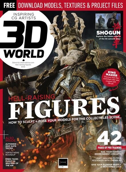 3D World UK – July 2024 Cover