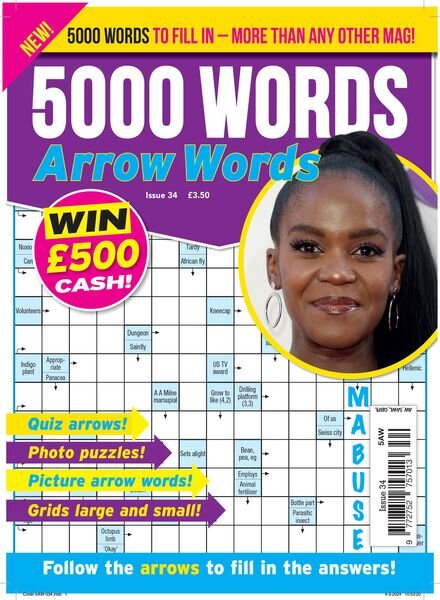 5000 Words Arrow words – Issue 34 – May 2024 Cover
