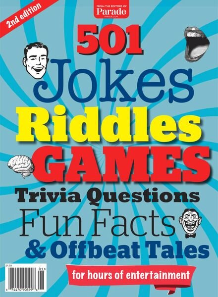 501 Jokes Riddles & Games II 2024 Cover