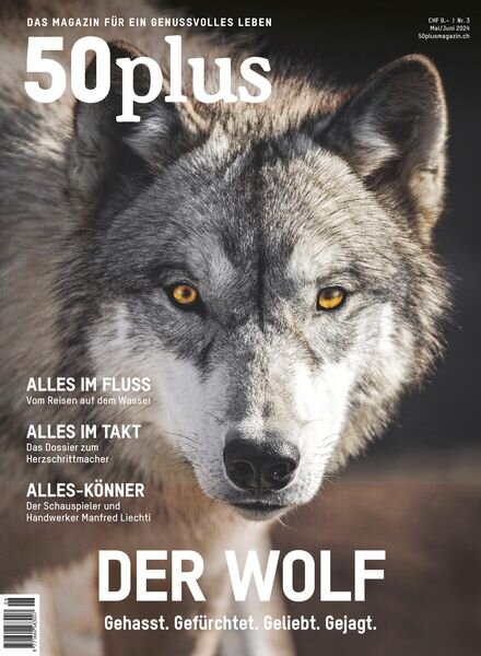 50plus Switzerland – Mai-Juni 2024 Cover
