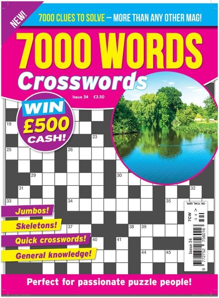 7000 Words Crosswords – Issue 34 – May 2024 Cover