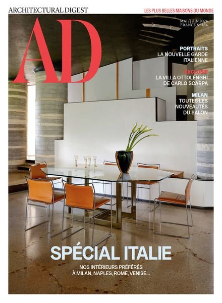 AD Architectural Digest France – Mai-Juin 2024 Cover