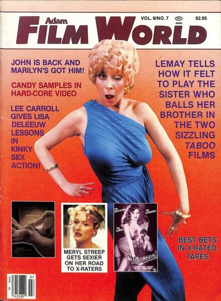 Adam Film World – Vol 9 N 7 July 1983 Cover