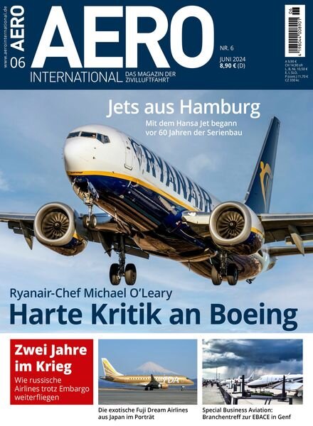 Aero International – 10 Mai 2024 Cover