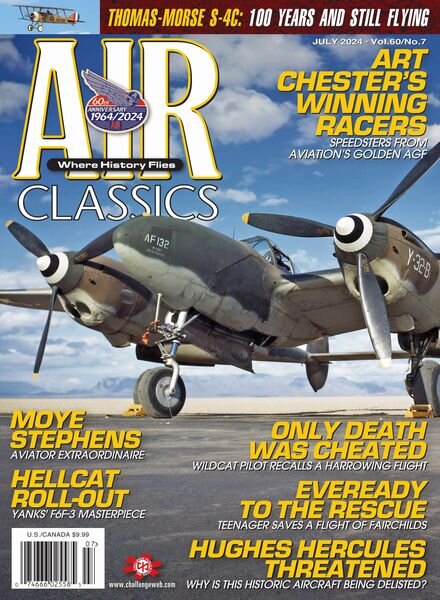 Air Classics Where History Flies! – July 2024 Cover