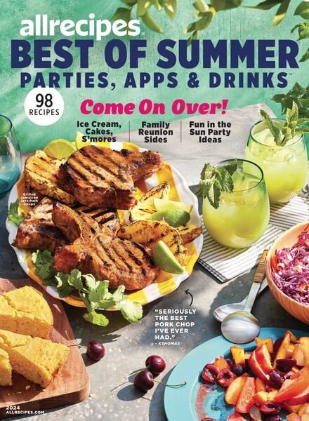 Allrecipes – Best of Summer Parties Apps & Drinks 2024 Cover