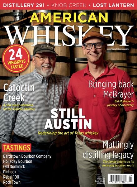 American Whiskey Magazine – April 2024 Cover