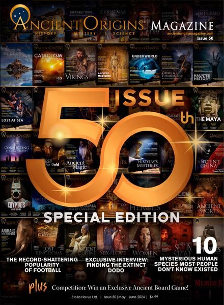 Ancient Origins Magazine – May-June 2024 Cover