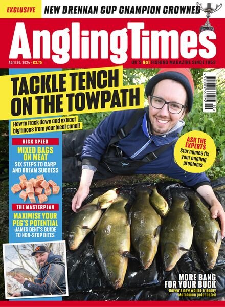 Angling Times – Issue 3668 – April 30 2024 Cover