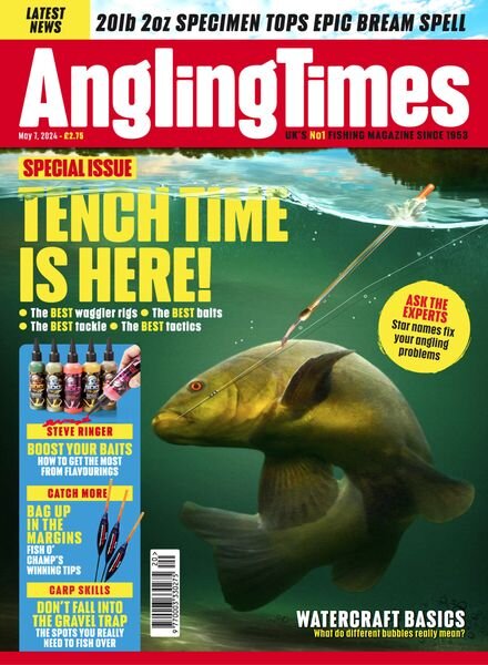 Angling Times – Issue 3669 – May 7 2024 Cover