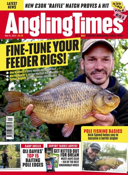 Angling Times – Issue 3670 – May 14 2024 Cover