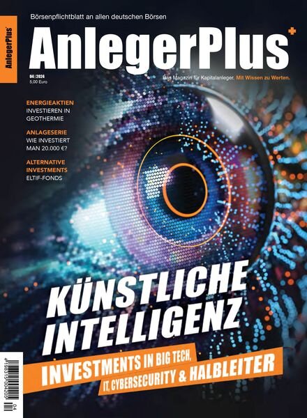 AnlegerPlus – 4 Mai 2024 Cover