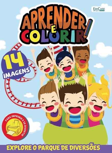 Aprender e Colorir – Maio 2024 Cover