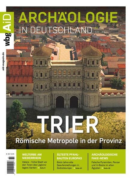 Archaologie in Germany – Juni-Juli 2024 Cover