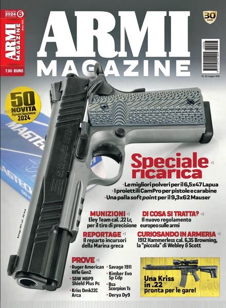 Armi Magazine – Giugno 2024 Cover