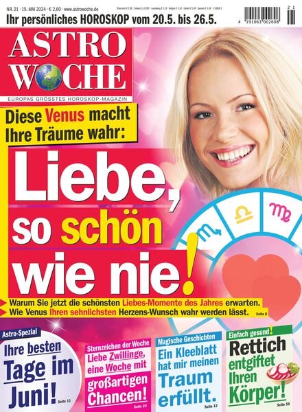 Astrowoche – 15 Mai 2024 Cover