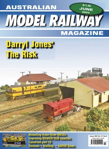 Australian Model Railway Magazine – June 2024 Cover