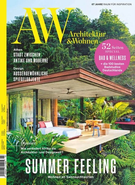 AW Architektur & Wohnen – Mai-Juni 2024 Cover