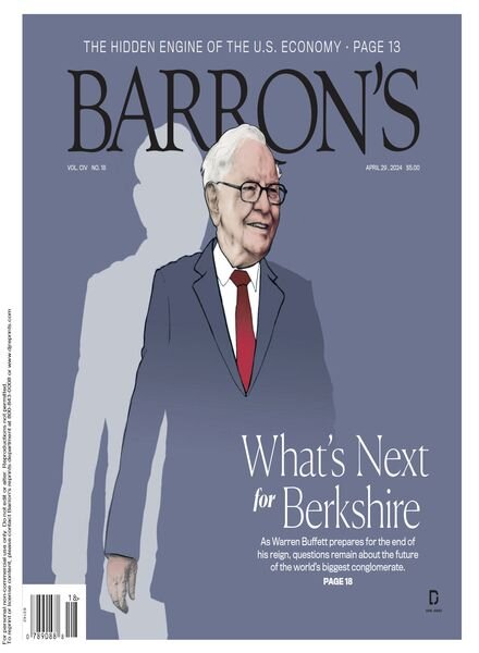 Barron’s – April 29 2024 Cover