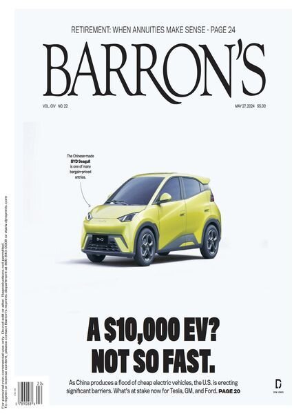 Barron’s – May 27 2024 Cover
