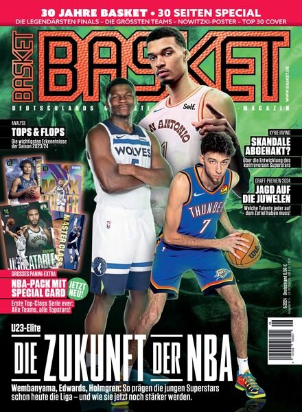 Basket Germany – Juni 2024 Cover