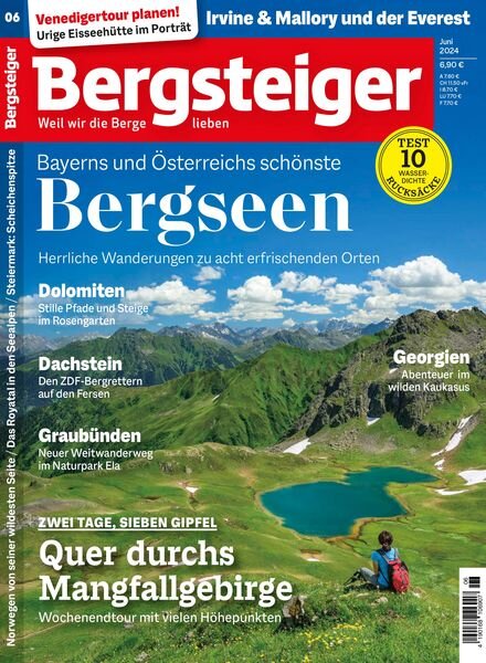 Bergsteiger – Juni 2024 Cover