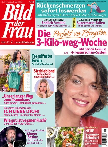 Bild der Frau – 3 Mai 2024 Cover