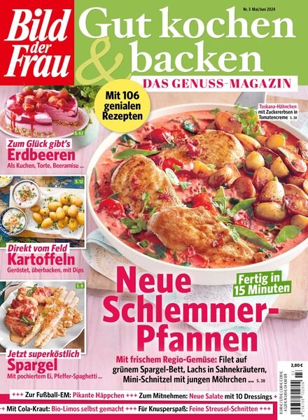 Bild der Frau Gut Kochen & Backen – Mai-Juni 2024 Cover
