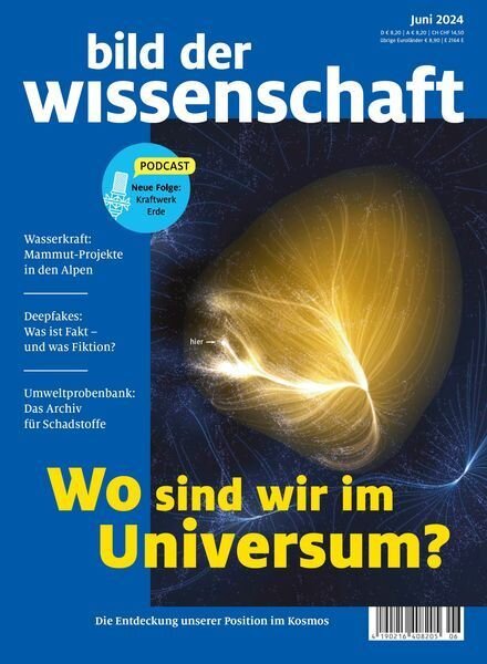 Bild der Wissenschaft – Juni 2024 Cover