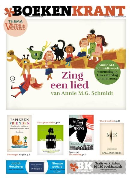 Boekenkrant – Mei 2024 Cover