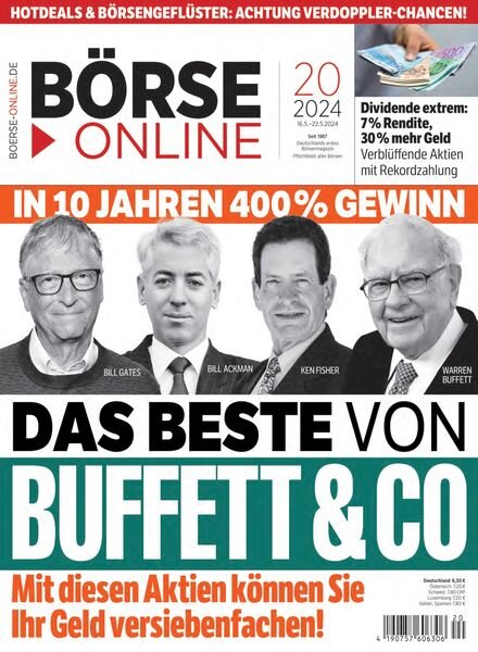 Borse Online – 16 Mai 2024 Cover