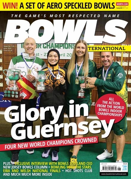 Bowls International – June 2024 Cover