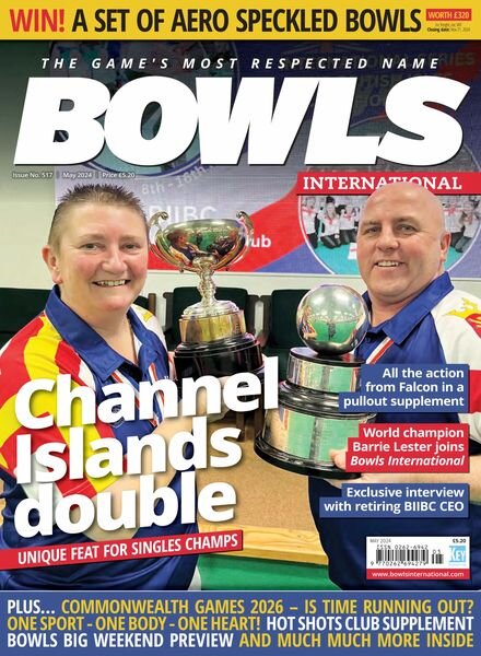 Bowls International – May 2024 Cover