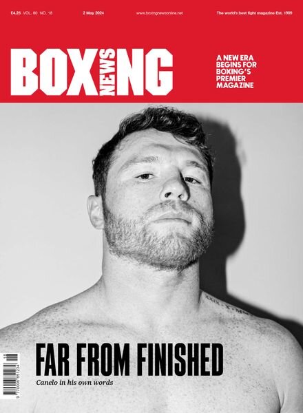 Boxing News – 2 May 2024 Cover