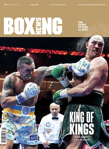 Boxing News – 23 May 2024 Cover