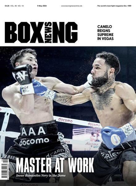 Boxing News – 9 May 2024 Cover