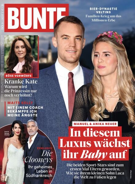 BUNTE – 12 Mai 2024 Cover