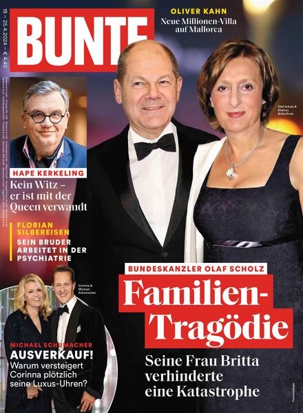 Bunte – 25 April 2024 Cover