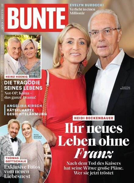 Bunte – 8 Mai 2024 Cover