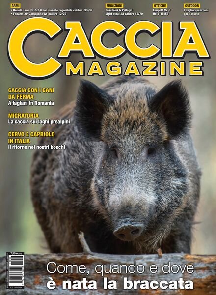 Caccia Magazine – Giugno 2024 Cover