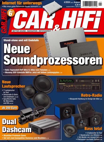Car & Hifi – Juli-August 2024 Cover