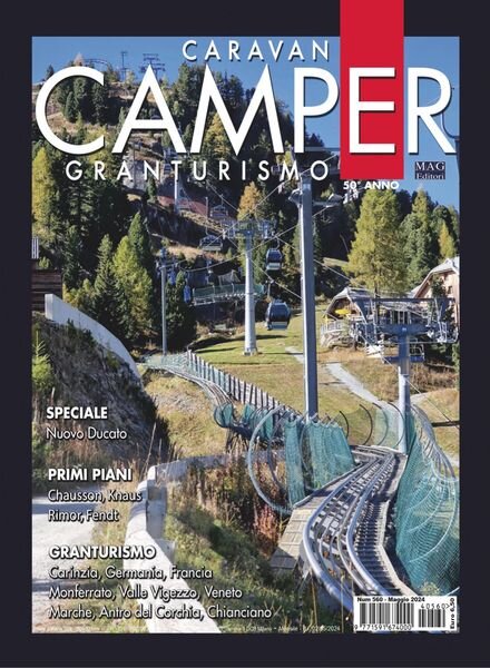 Caravan e Camper Granturismo – Maggio 2024 Cover