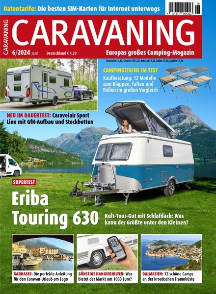 Caravaning – Juni 2024 Cover