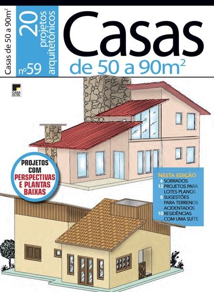 Casas de 50 a 90 m2 – Abril 2024 Cover