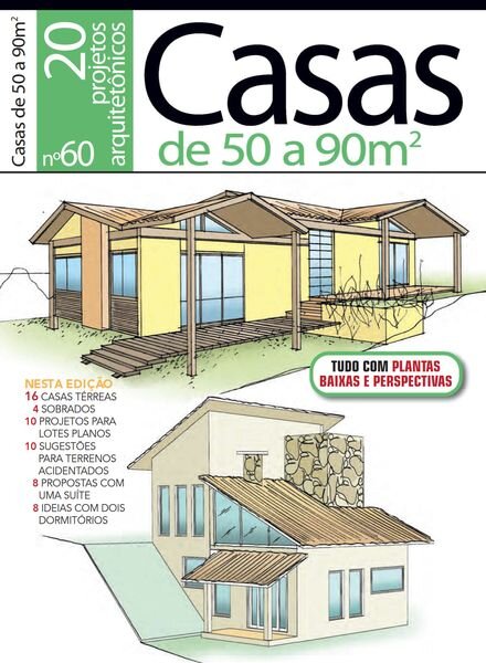 Casas de 50 a 90 m2 – Maio 2024 Cover